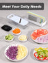Geedel Professional Mandoline Slicer for Kitchen, Multi Purpose Vegetable Slicer Cutter, Vegetable Cutter Onion Cutter