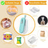 Mini Bag Sealer, 2 in 1 Heat Seal with Cutter and Lanyard, Portable Resealer Machine for Plastic Snack Bags (Batteries