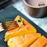 Ellipse Cheese Cake Pan, 8-Inch Non-Stick Oval Bakeware for Cake, Bread, and Meat, Champagne Gold