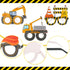 12 Hooqict Construction Party Favors Pcs Construction Party Eyeglasses Dump Truck Excavator Themed Birthday Party