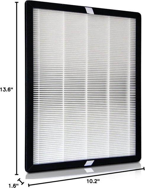 True H13 HEPA & Activated Carbon Filter Set (1-Pack) for Aiper KJ200 Air Purifier, Premium Replacement