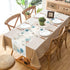 13x60 Inch PROCIDA Blue Beach Table Runner Tropical Ocean Coastal Table Runners Seashell Burlap Seasonal Nautical