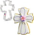 Ann Clark Large Fancy Cross Cookie Cutter - 4.5" Made in USA
