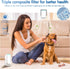 Plug In Air Ionizers, Negative Ion Technology Air Purifier, Quiet Operation for Home, Bedroom, Office, White