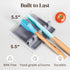 Silicone Spoon Rest for Stove Top - 2 Pack with Drip Pad, Heat Resistant BPA Free Utensil Rest