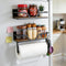 AIDILI Magnetic Paper Towel Holder with Shelf - 2 Pack Strong Magnetic Spice