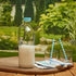 2 47oz Pc Clear Glass Pitchers with Handles and Lids - Airtight Refrigerator Water Juice Jugs for Kitchen