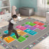 YLZLDKH Counting 47x71 Hopscotch Play Rug Carpet for Kids, ABC Alphabet Number Educational Rug, Children's Game Mat