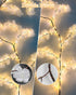 7.9FT GOESWELL Cherry Blossom Tree Lights for Wall: Lighted Garland for Room and Home Decor - Plug or Battery Operated