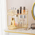 shuang qing 2-Tier Corner Bathroom Counter Organizer Classic Storage Shelf for Makeup,
