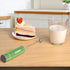 Electric Milk Frother Handheld, Travel Coffee Drink Mixer, Batteries Included, 304 Stainless Steel Whisk, Egg-Grass