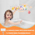 2 Pack Bath Toy Storage Corner Adhesive Shower Caddy for Baby Bath Toys Bathtub Toy Storage Holder Organizer Large