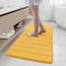 Buganda Memory Foam Bath Mat Rug, 47" x 20", Ultra Soft Non-Slip Water Absorbent Machine Washable Bath Rug