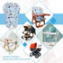 High Chair Pad,high Chair Cover/seat Cushion, Light and Breathable, Soft and Comfortable, Cute Pattern, Suitable