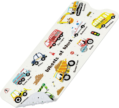 omedecal Baby Bath Mat for Tub, Non Slip Kids Bath Shower Mat, 40