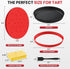 Kit,9 Inch Tart Pan Tart Pans with Removable Bottom,Non-stick Fluted Quiche Pan with Silicone Crust Shaper,Pie