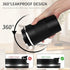 12 OZ) YINBAOGE Insulated Travel Coffee Mug, Spill & Leak Proof, Portable To Go Camping Stainless Steel Coffee Tumbler