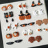 Halloween Polymer Clay Cutters - 11 Shapes for Christmas Jewelry, Pumpkin and Ghost Designs