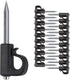 SELEWARE 20 Pieces Q-Hanger, Home Christmas Lights Hanger Hooks for Outdoor Wire and Fairy Lights