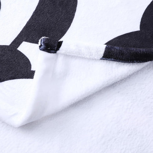 Cozy 60"x80") Panda Blanket Super Soft Blankets Black & White Pandas Stuff Pandabear Gifts for Girls Toddler Adults