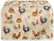 Vintage Rooster Toaster Protection Cover for Standard 2 Slice Toaster, Kitchen Bakeware Bread Maker Covers