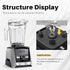 Vitamix Blender Wet Blade Replacement, Compatible with 5200 Series Blender Mixer 64oz and 32oz Containers