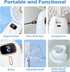 Portable Fan, Personal 5-IN-1 Handheld Mini Fan, USB Rechargeable with 3000mAh Battery, Travel Fan for Outdoors