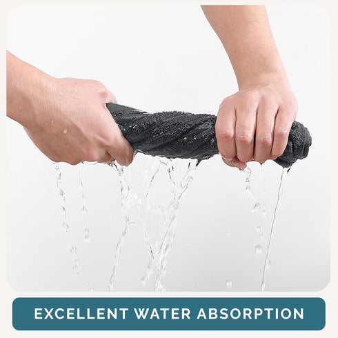 Pack 6-100% 13"x13"- Casa Platino Wash Cloths of Cotton Washcloths for Daily use - Soft, Gentle on Skin, Durable