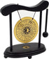 fengshuisale Zen Art Brass Feng Shui Desktop Gong with Red String Bracelet, W3359