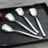 Set of 12 Stainless Steel Ice Cream Spoons, 5.51-Inch Dessert Spoons