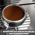 53.3 mm Espresso Puck Screen - Stainless Steel Coffee Filter, Reusable Lower Shower Clean Coffee Screen