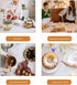1000 Pcs Boat Shape Paper Cups - Small Oval Cake Baking Cups, Loaf Bread Liners, Cupcake Liners for Muffins and Snacks