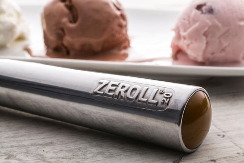 20, 1020 40 2-Ounce Zeroll, Size in Silver Original Ice Cream Unique Liquid Filled Heat Conductive Handle Simple One