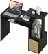 Furinno Econ Multipurpose Home Office Writing Desk, Black/Brown