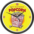 SignMission Popcorn Wall Clock, Movie Theater Home Decor