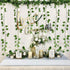 168 Feet Artificial Vines Greenery Garland, Faux Hanging Leaves Plants for Wedding Party Home Office Decorations