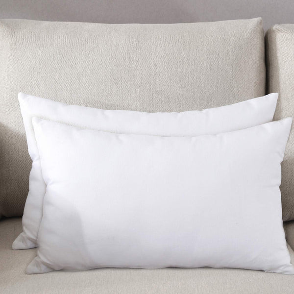 TAOSON Set of 2 100% Cotton Solid Canvas Decorative Throw Pillow Cover - Cushion Covers for Sofa Couch Bed Chair Only