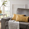 GIGIZAZA Gold Velvet Decorative Throw Pillow Covers - 2 Pack Soft Cushion Cover 12x20 for Sofa Bed