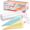 Kootek 12" Piping Bags (100Pcs), Disposable Anti Burst Pastry Bags for Cake Decorating, Cookies, and Baking Supplies.