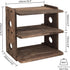 Wood Floating Shelves Wall Mount Projector Shelf Rack Router Shelf Holder TV Stand PlayStation Modem Cable Box Cover