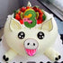 Green Number 6 2.76 Inches Large Number Candles Birthday Cake Topper Decoration for Anniversary Celebration Party