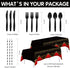 VIP Party Decorations Tableware | Movie Star Red Carpet Birthday Supplies for 24 Guests