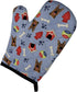 Caroline's Treasures BB3990OVMT Dog House Collection German Shepherd Oven Mitt, Heat Resistant, Kitchen Mitt