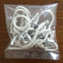 Firefly Fuels Small 5/16” Aluminum Wick Holders - 10-Pack with 2.6mm Cotton Wicks for Oil Lamps