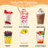 SEIION 260 5oz 20 Pcs Clear Plastic Dessert Cups with Lids & Spoons BPA-Free Mini Parfait Cups for Mousse, Yogurt, Ice