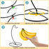 Sankoly 1-Pack Countertop, 15LB Banana Holder Stand, Sturdy Banana Hanger Hook for Kitchen Metal Modern Banana Stand