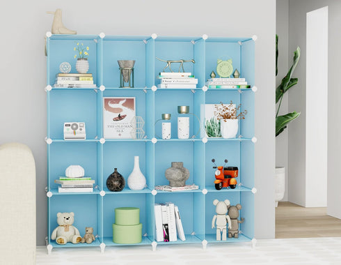 HOMIDEC 9-Cube Closet Organizer, Portable Storage Shelves for Clothes, Closet Organizer for Garment Racks, Wardrobe,