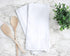 RUVANTI 6 Pack Flour Sack Towels, 28x28 Inch, 100% Cotton, Reusable, Absorbent Dish Cloths, White