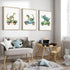 SYYANKK 12x16x3 Inch Dinosaur Nursery Wall Art Kids Canvas Poster Baby Boy Nursery Wall Decor Green Dino Pictures