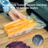 Heavy Duty Vacuum Sealer Bags, 4x6 Inch Pre-Cut Design, 100 Pcs for Food Storage, Boilsafe to 280°F